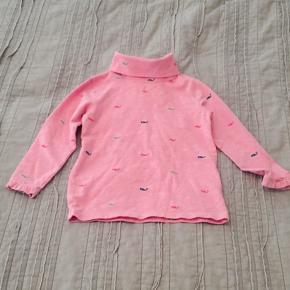 Vineyard Vines toddler girl turtleneck.